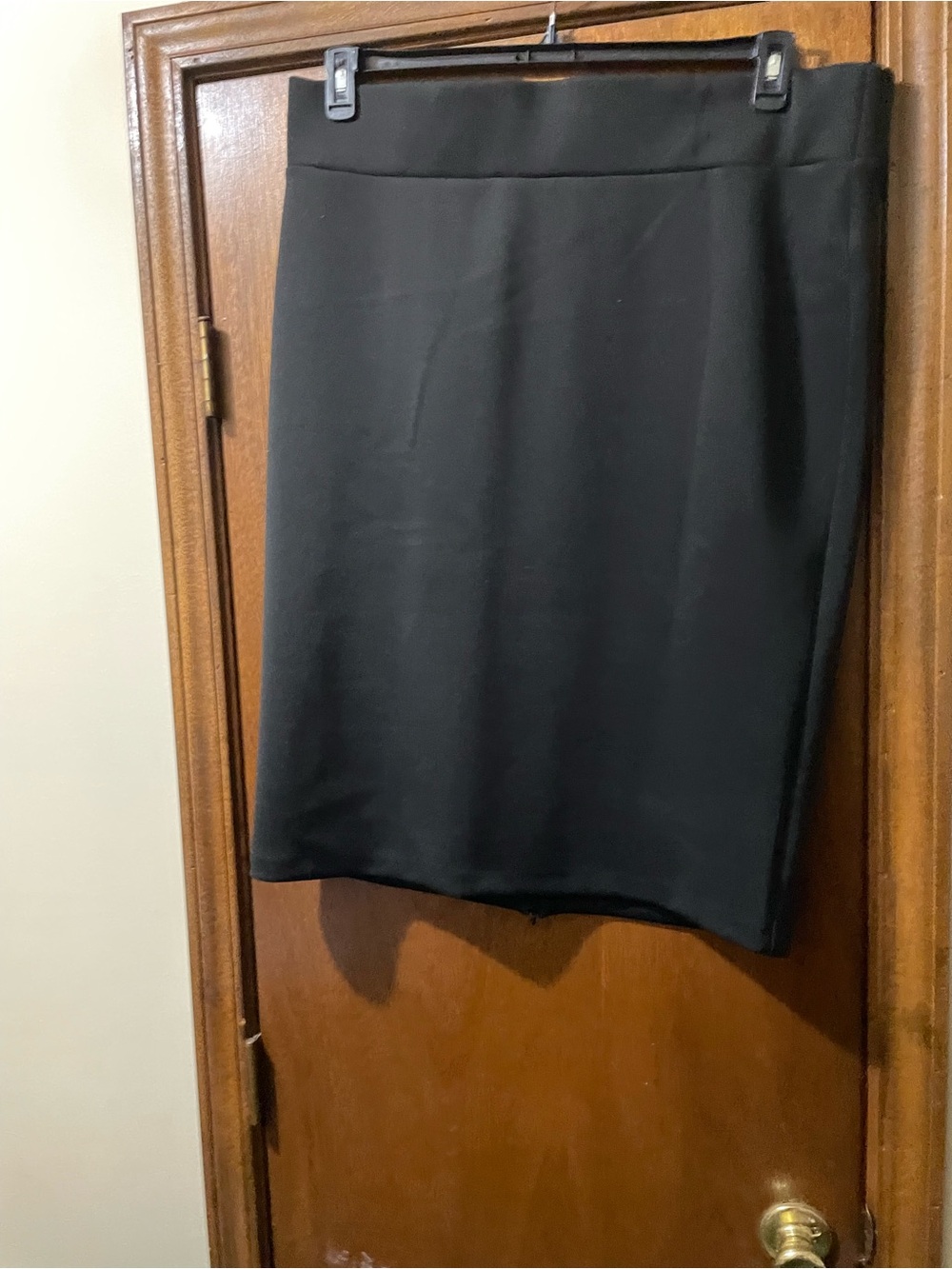Eloquii Black Midi Pencil Skirt